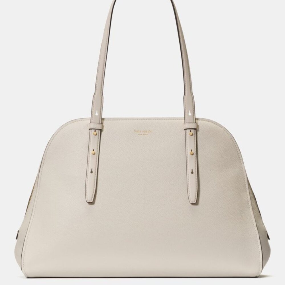 Kate Spade: Maise Carryall Bag, STYLE ID: KM285, COLOR: Cashew Milk